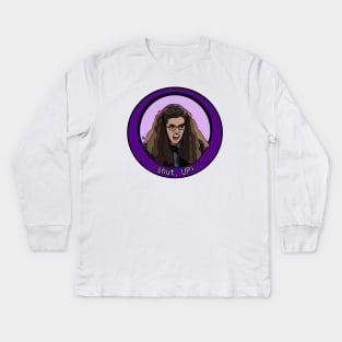 Princess of Genovia - Purple Kids Long Sleeve T-Shirt